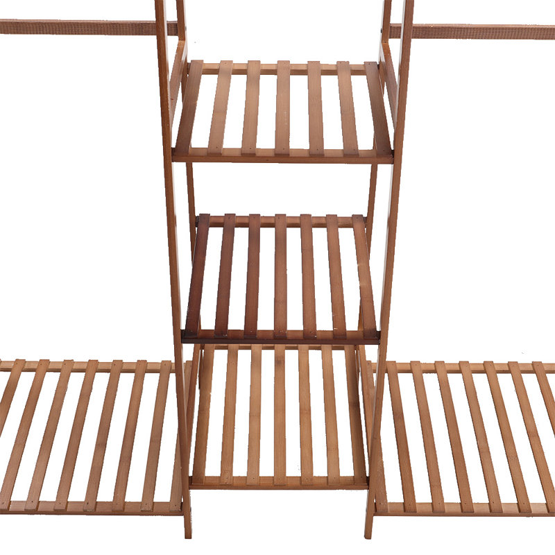 130cm Clothing Rack, Brown