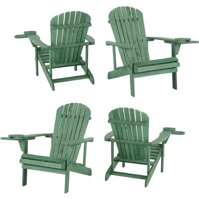 Chaise Adirondack en bois massif Colyn