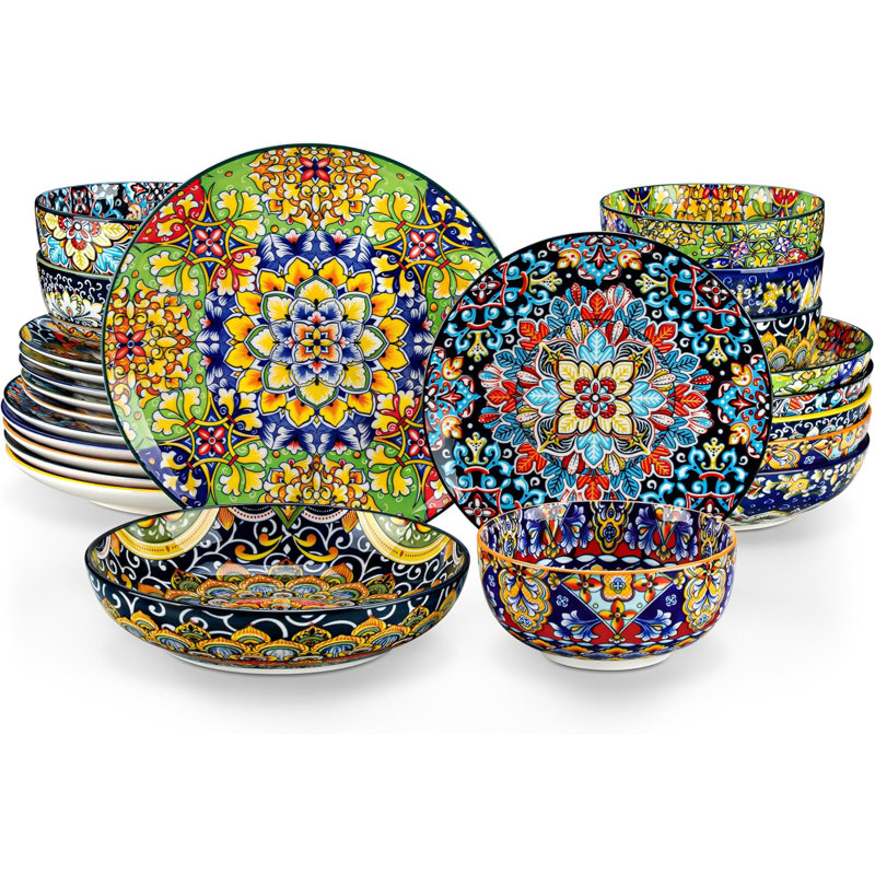 Stoneware Dinnerware - Service for 6