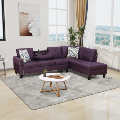 97" Wide Sofa & Chaise Set