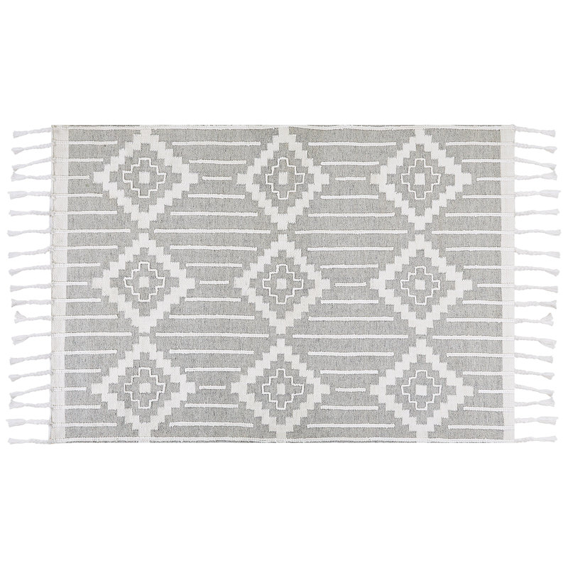 Saksena Geometric Hand Woven Indoor / Outdoor Area Rug, Rectangle 160 x 230cm