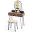 Ensemble coiffeuse et tabouret Einfrid