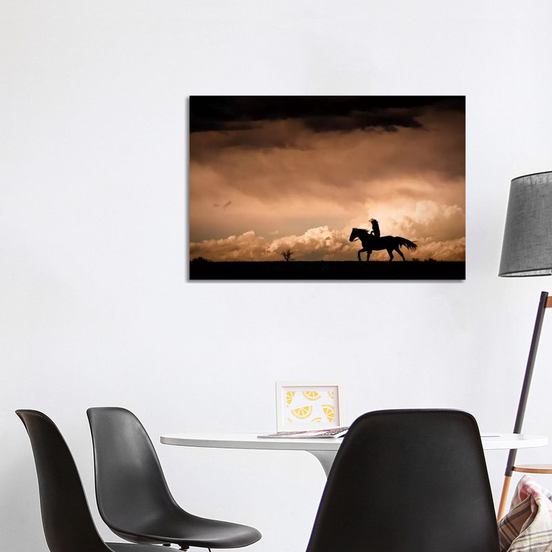 Ride The Storm by Dan Ballard - Wrapped Canvas Print, 101.6 cm H x 66.04 cm W x 1.91 cm D
