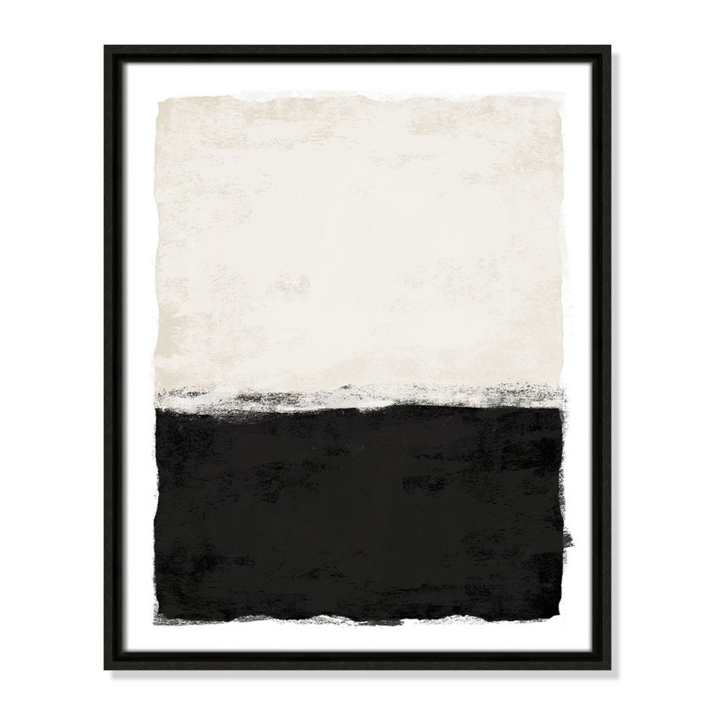 «Midnight II Print» par Natalie Carpentieri, 17.5' W x 21.5' H, Flottant espresso