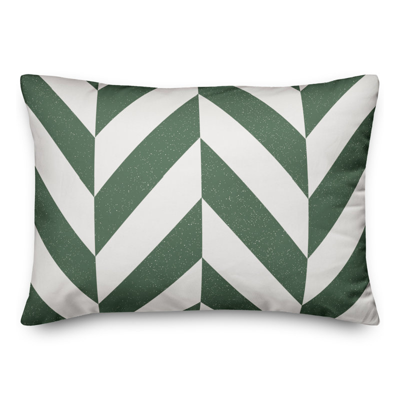 Housse et insert de style extérieur pour oreiller Style 19, Vert