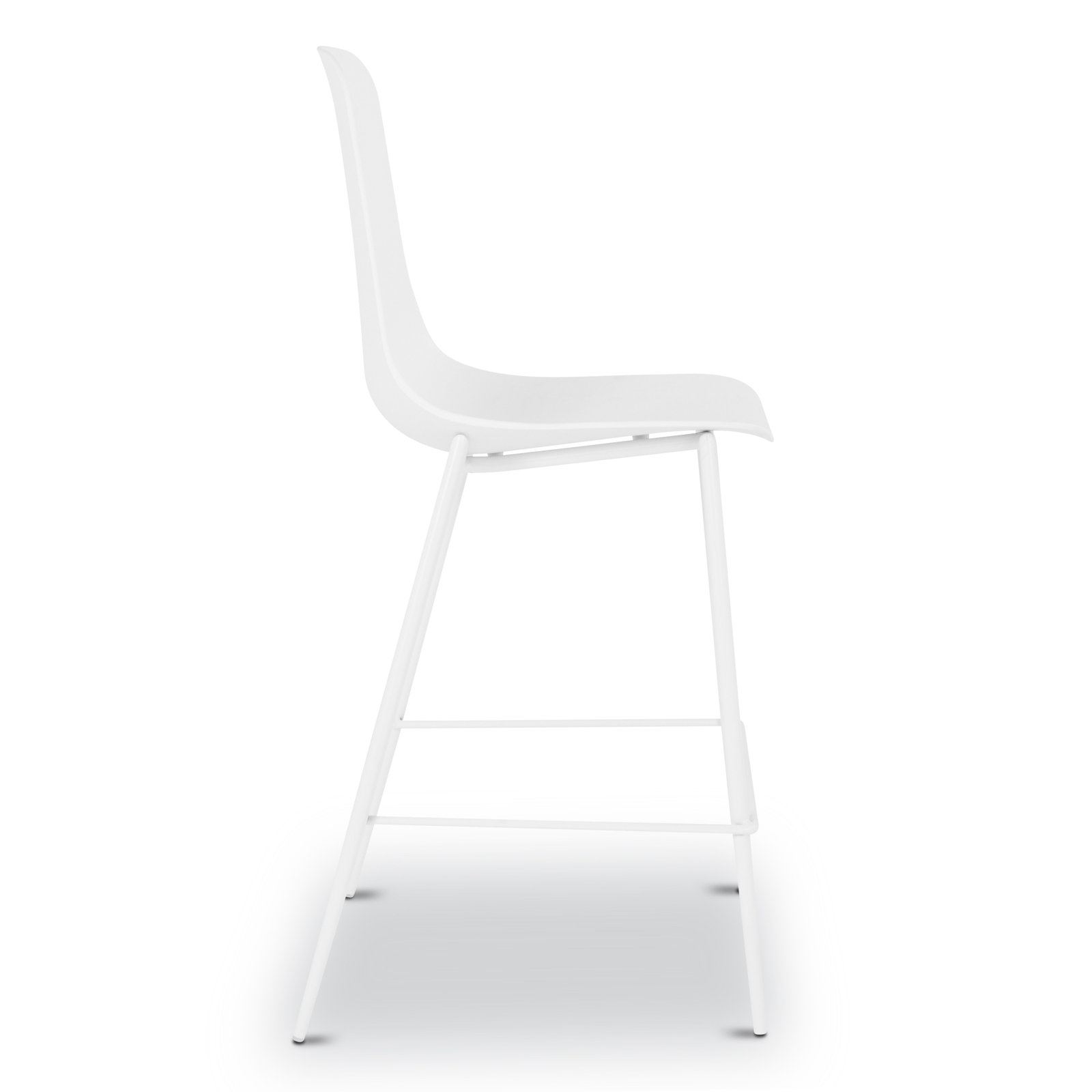 Isla 25" Bar Stool, White