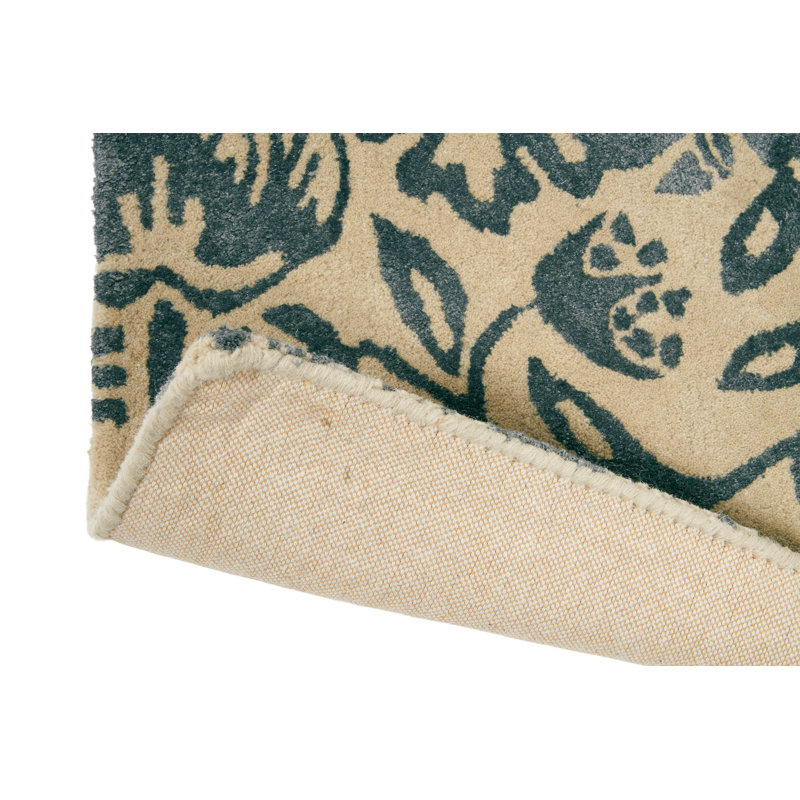 Floral Area Rug, Rectangle 6'7" x 9'2"