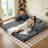 Aldora Boneless 78" King Size Convertible Sleeper Sofa Bed With 2 Pillows, Corduroy Folding Mattress Couch, No Assembly Required , Floor Sofa Lounge Couch For Living Room Small Spaces-92042102