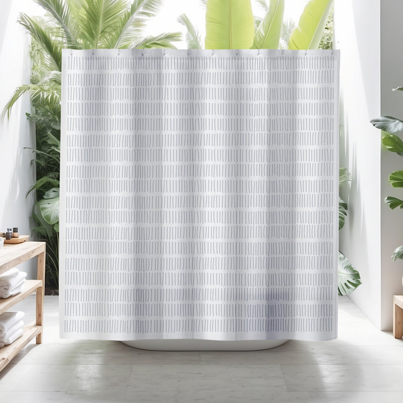 Rideau de douche Coco, Gris