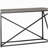 Sonoma Grey and Black Rectangular Sofa Table