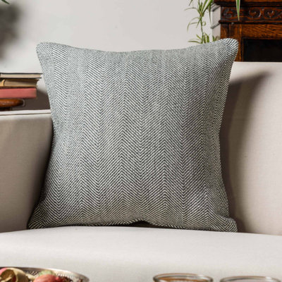 Grey Throw Cushion