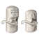 Flair Keypad Lever with Plymouth Trim