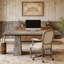 Office Desk (Not Include Stools)