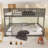 Bunk Bed With Ladder And Guardrails-936446427-936446431