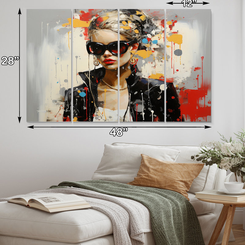 Fashions Finest Fashion Wall Decor on Metal