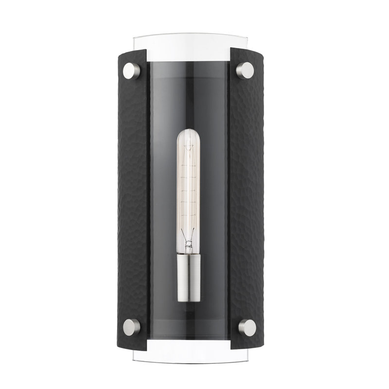 Barcelo Steel Flush Mounted Sconce