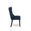 Chaises de cuisine Dallas Parson - Ensemble de 2 chaises de salle à manger capitonnées bleu marine-1534828797