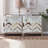 Storage Cabinet With Mirror Trim And M Shape Design Spliced Combination For Living Room-468170298
