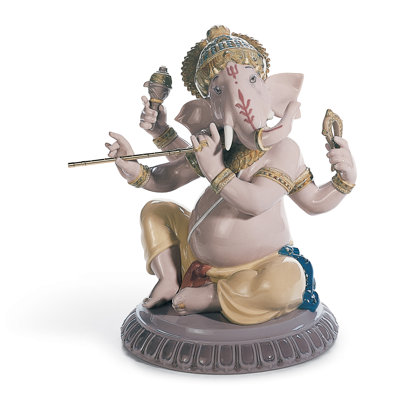 Figurine de Ganesha bansuri