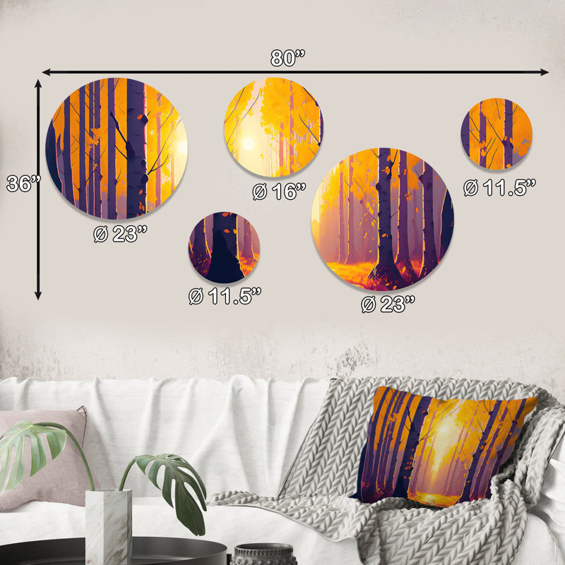 Landscape & Nature Wall Decor on Metal