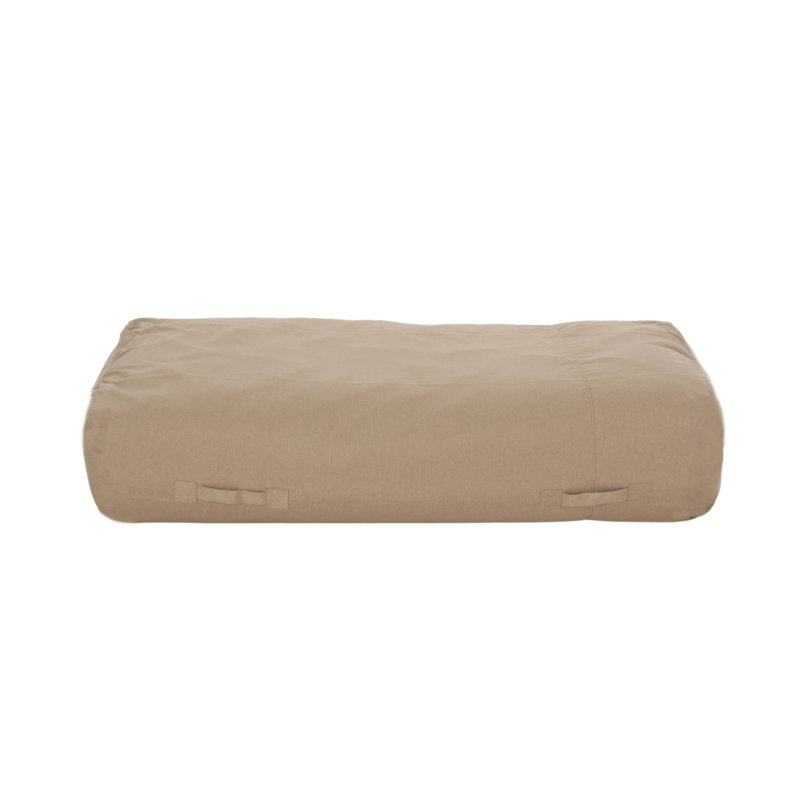Kasper Water Resistant 6'X3' Lounger Bean Bag, Tuscany