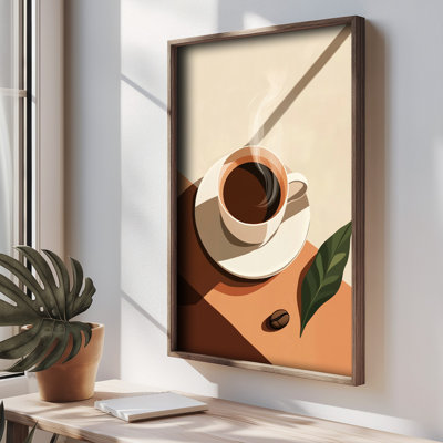 Elegant Decorative Framed MDF Painting, 19.7 x 27.6 x 0.1 inches | 100% MDF (3 mm Thick) with 100% Pine Wood Frame | UV Printed Art for Home Décor, Ideal for Living Room, Office & Gallery Wall Display