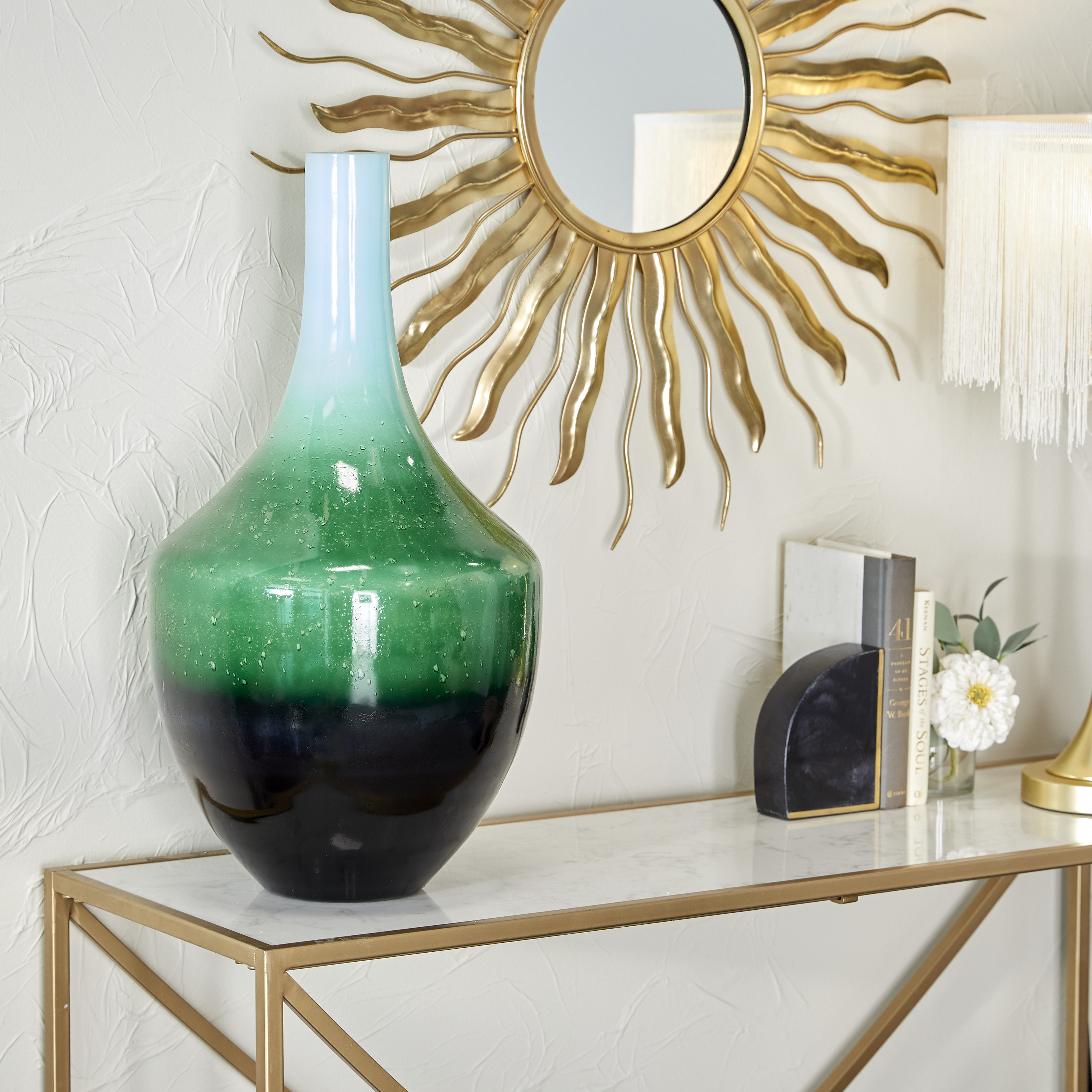 Novogratz Cole And Grey Modern Glass Vase | Wayfair