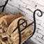 60.3cm W Metal Log Rack