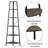 Mel 72'' Tall 5 Tier Corner Bookcase-1688073163
