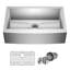 Évier de cuisine en acier inoxydable KRAUS Standart Pro-98155437-98629471