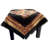 Peqinne Tache Country Rustic Floral Black Midnight Awakening Tablecloth-1171923786