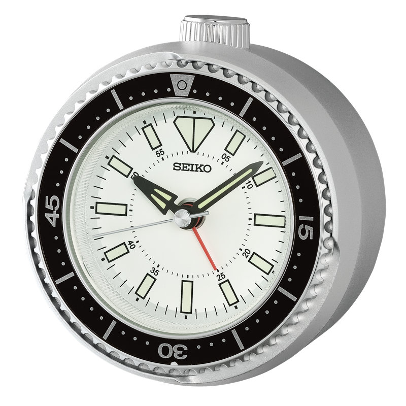 Réveil-matin QHE207SLH, argent, Argent argent