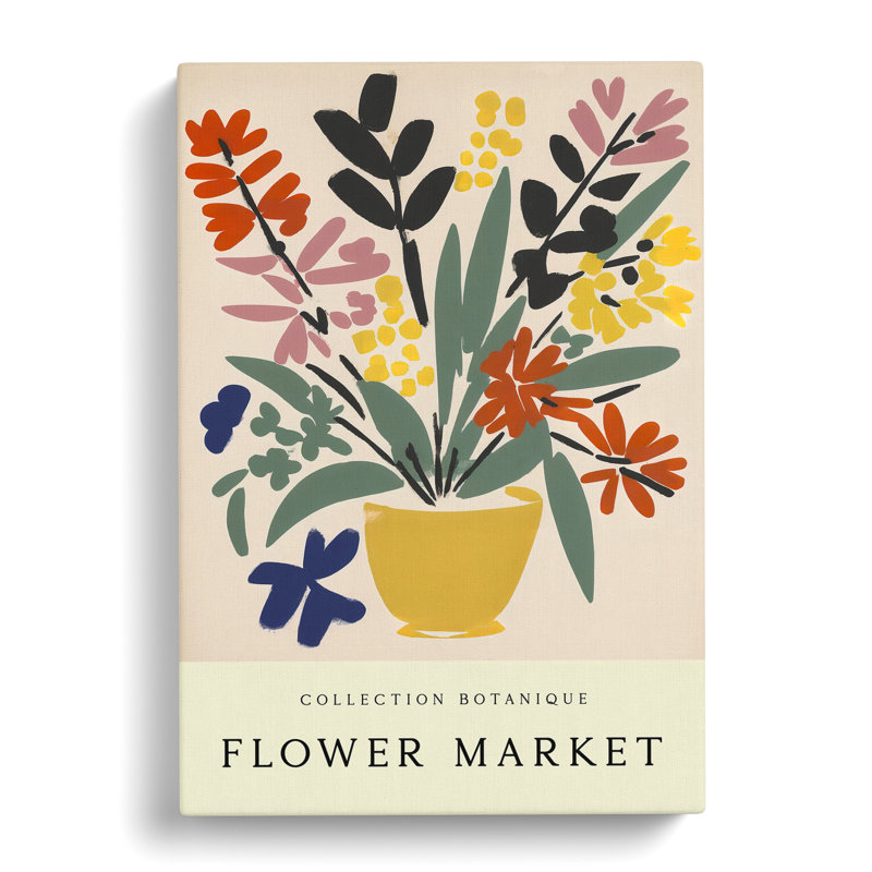XMKTMKT-154 Collection Flower Market Exhibition No.3 - Wrapped Canvas