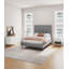 Ensemble de chambre à coucher moderne avec commode et table de chevet 2 pièces Dumbo-1815373842
