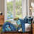 Bebejan Teal Tapestry 5 Piece Reversible Comforter Set-127684223