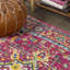 Tapis rouge / rose Brooklyn-1852852432