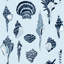 Papier peint Sullivan’s Island Shells par Megan Molten-112732712-112732713