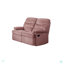 Canapé inclinable luxueux en velours 2 places-687381418