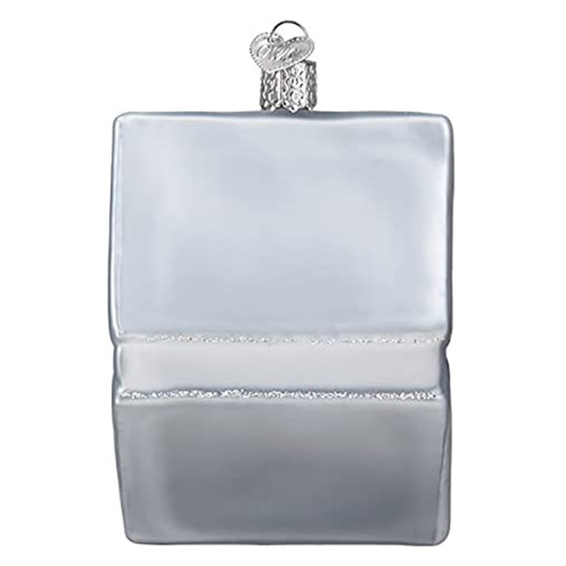 4.3 in. Glass Shatterproof Hanging Figurine Ornament