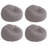 Intex Inflatable Contoured Corduroy Beanless Bag Lounge Chair, Gray
