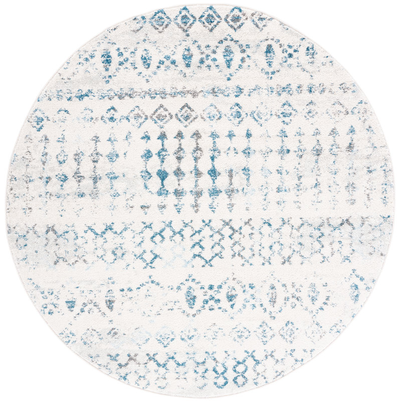 Dickens Performance Southwestern Rug, Round 6'7"
