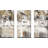 " Tree Panorama " by Tava Studios 3 - Pieces Painting Print