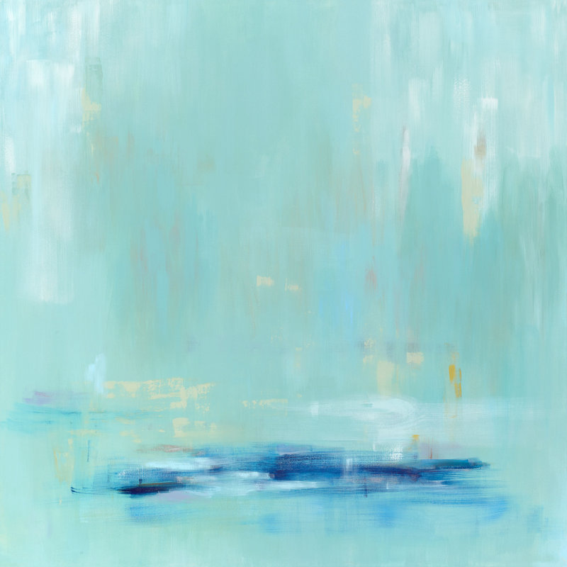 Calm Azure Print by Barclay Butera, Plexi, 24" H x 24" W