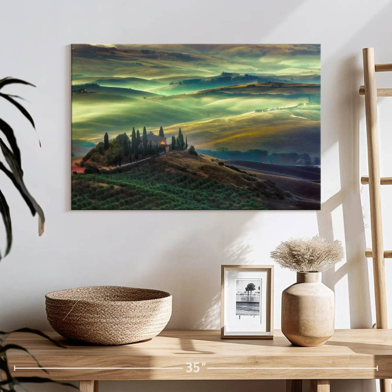 Nicci Tuscan Vineyard Sunrise, H 8 po x l 12 po