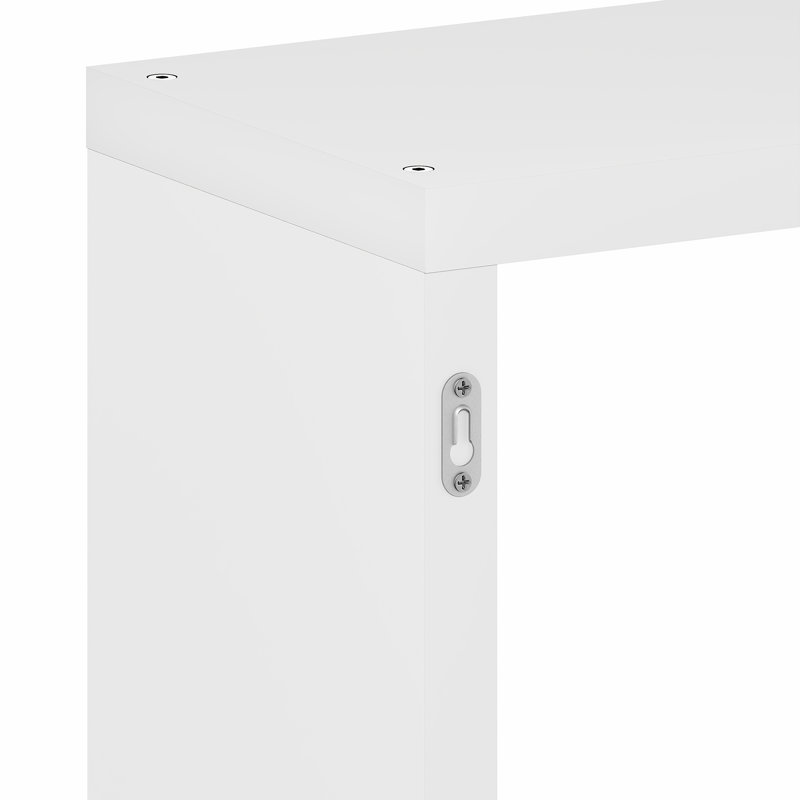 Tablettes flottantes murales Furinno CUBICLE, Blanc