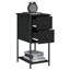 Eusden Bedside Cabinet 32x42x70 cm Engineered Wood-1350756628