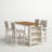 Josiha 5 - Piece Solid Wood Dining Set-868362353-904062073