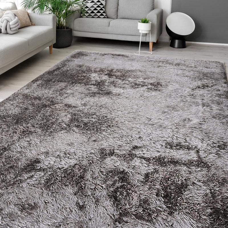 Pavilion Area Rug in Silver, Rectangle 10' x 14'