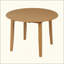 Table de salle à manger extensible ronde pour 2 à 4 personnes, table de salle à manger pliante en bois avec taille réglable, conception peu encombrante pour les petits appartements et les salles à manger-2146671394