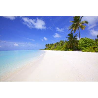 Tropical Island Beach - Wrapped Canvas Print